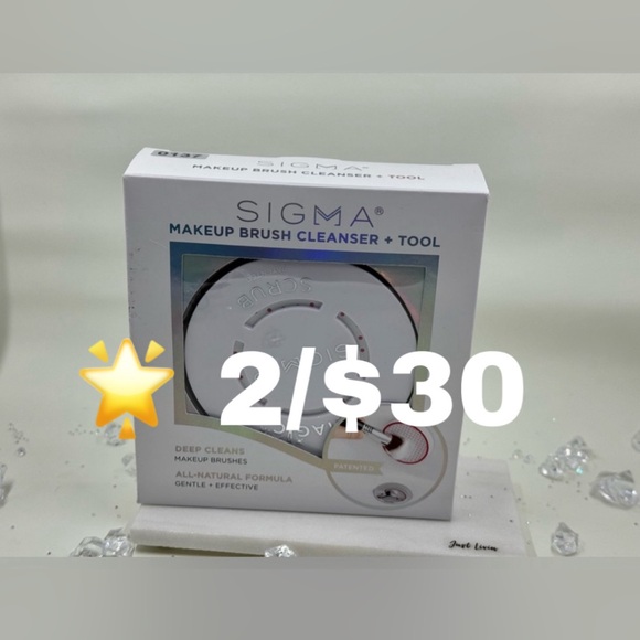 Sigma Beauty Other - 🌟 Sigma Makeup Brush Cleanser + Tool